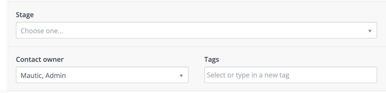 Moving Contacts between Stages